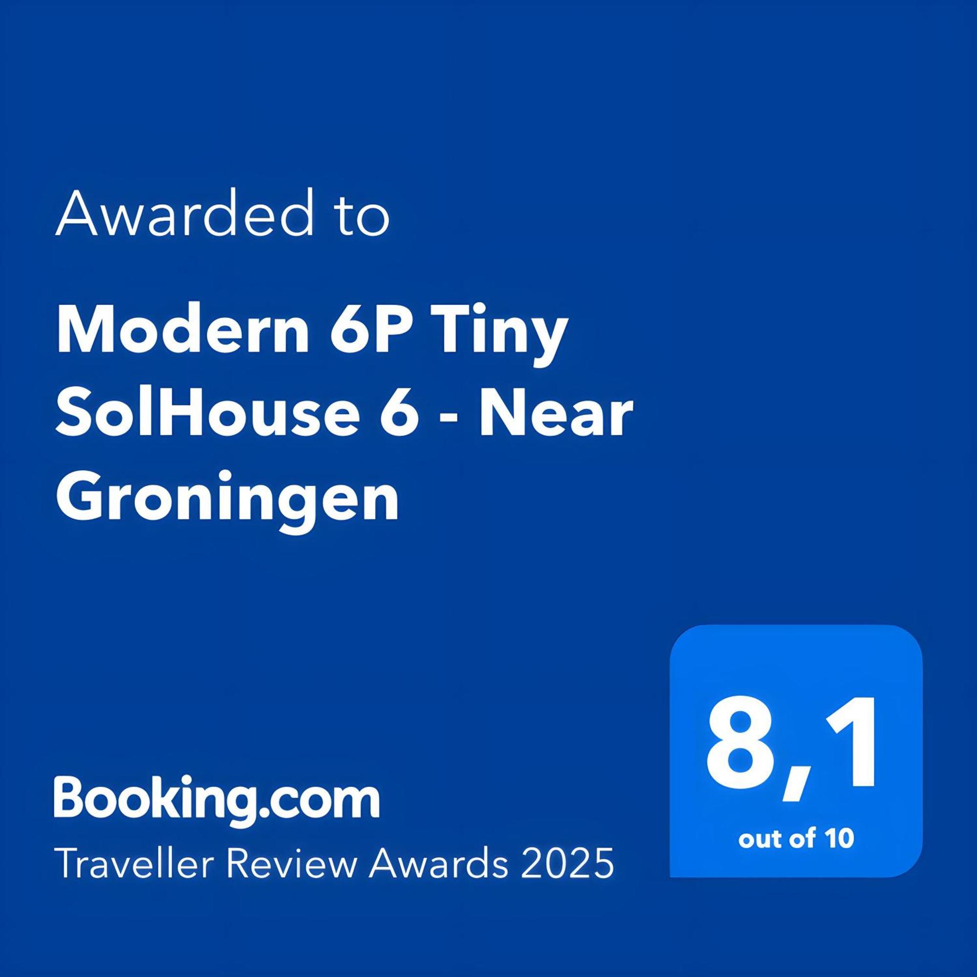 Modern 6P Tiny Solhouse 6 - Near Groningen Villa Kropswolde Eksteriør bilde